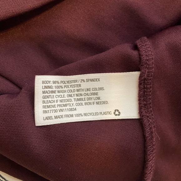 Purple sleeveless dress - Picture 4 of 5